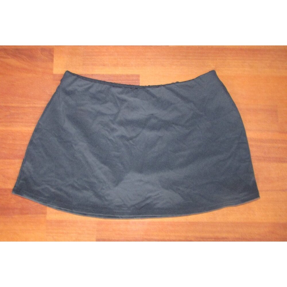 NAUTICA Black Swimskirt Bottom - Sz 8 - NEW